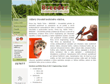 Tablet Screenshot of breeder.sk